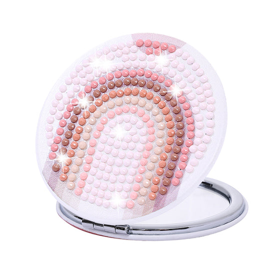 DIY Diamond Art Mosaic Makeup Mirror Art Craft Set Abstract Paint by Number Kits