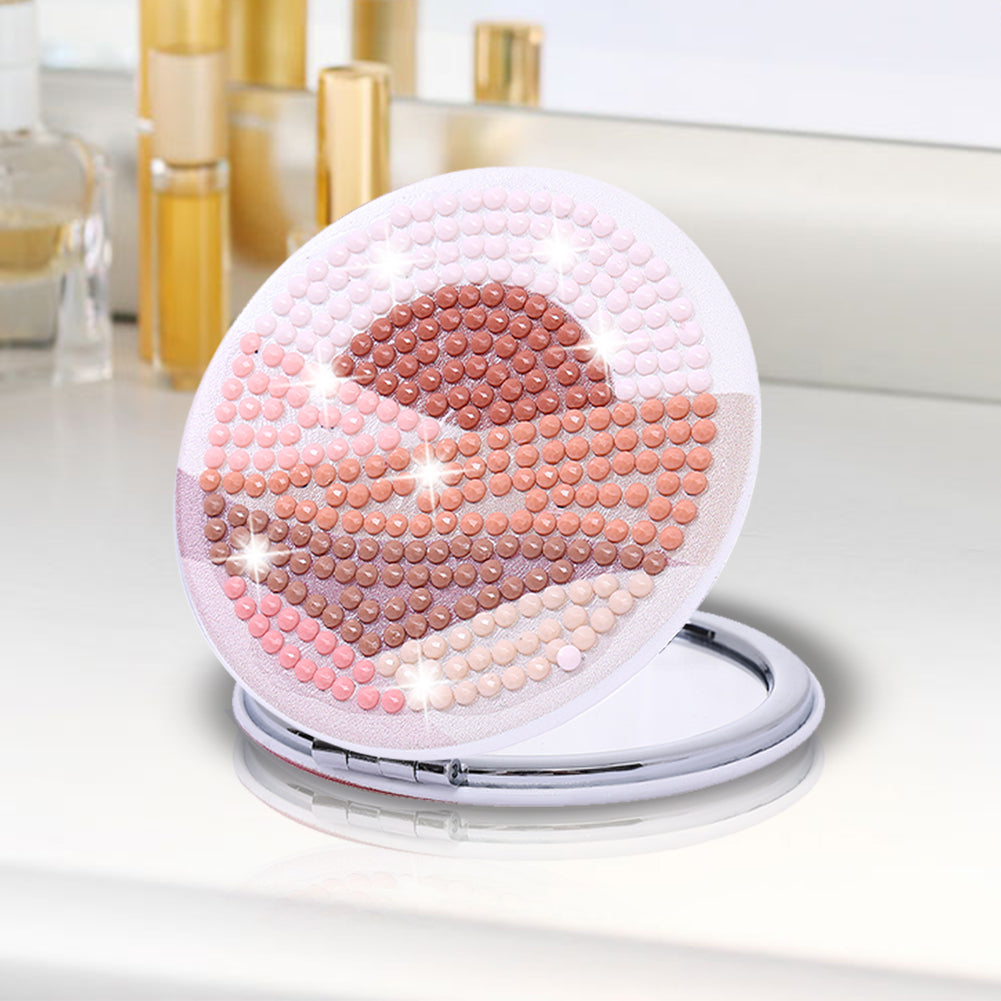 DIY Diamond Art Mosaic Makeup Mirror Art Craft Set Abstract Paint by Number Kits