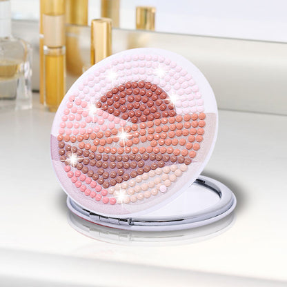 DIY Diamond Art Mosaic Makeup Mirror Art Craft Set Abstract Paint by Number Kits