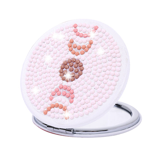 DIY Diamond Art Mosaic Makeup Mirror Art Craft Set Abstract Paint by Number Kits