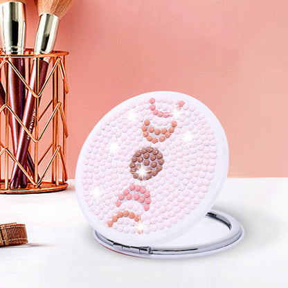 DIY Diamond Art Mosaic Makeup Mirror Art Craft Set Abstract Paint by Number Kits