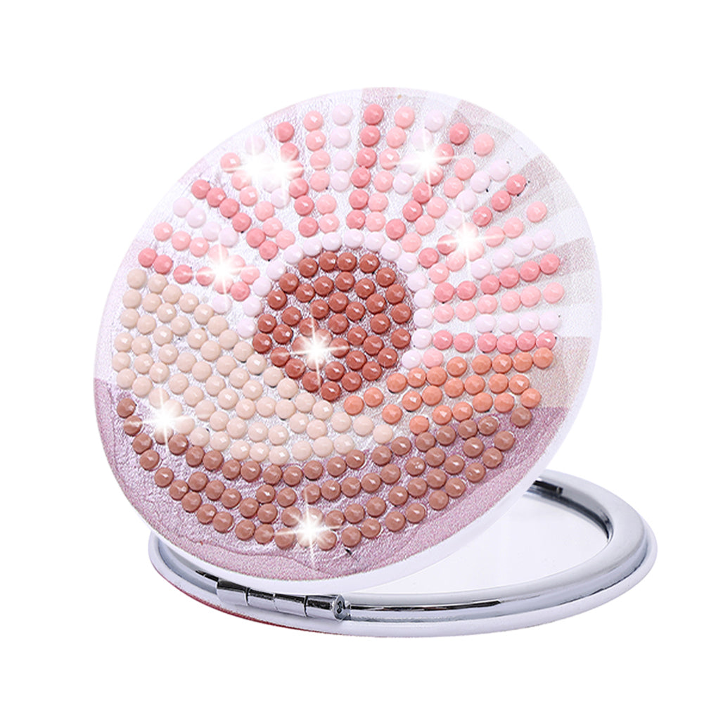 DIY Diamond Art Mosaic Makeup Mirror Art Craft Set Abstract Paint by Number Kits