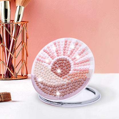 DIY Diamond Art Mosaic Makeup Mirror Art Craft Set Abstract Paint by Number Kits