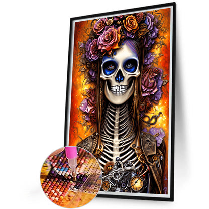 Skeleton - Full Round Drill Diamond Painting 40*60CM