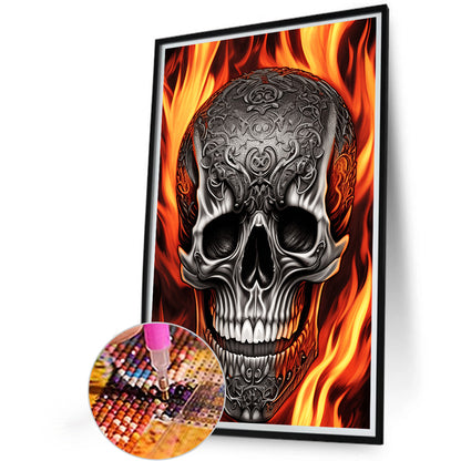 Skeleton - Full Round Drill Diamond Painting 40*60CM