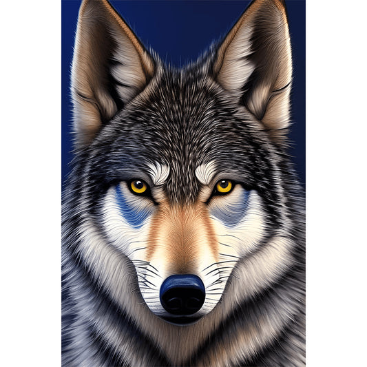 Wolf - Full Round Drill Diamond Painting 40*60CM