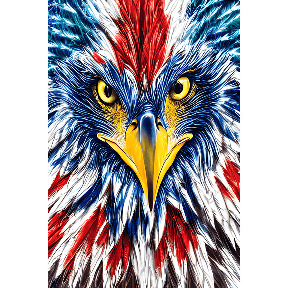 Patriotic Eagle - Full Round Drill Diamond Painting 40*60CM