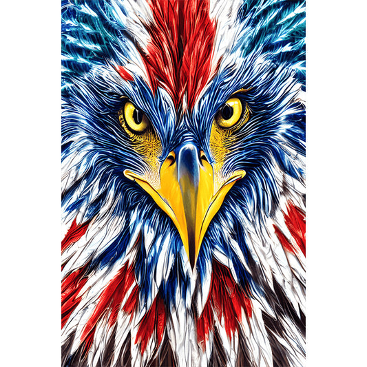 Patriotic Eagle - Full Round Drill Diamond Painting 40*60CM