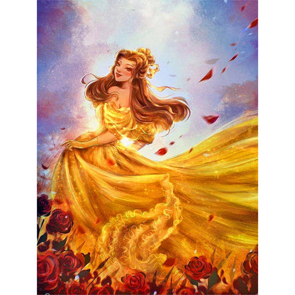Belle - Full Round Drill Diamond Painting 30*40CM