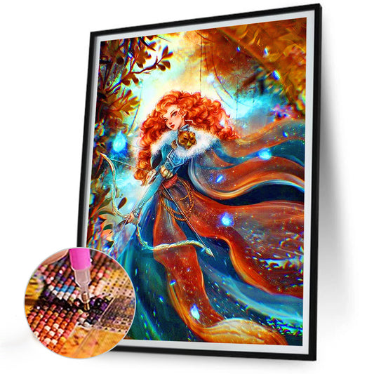 Merida - Full Round Drill Diamond Painting 30*40CM