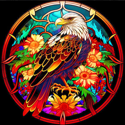 Eagle - Full Round Drill Diamond Painting 30*30CM