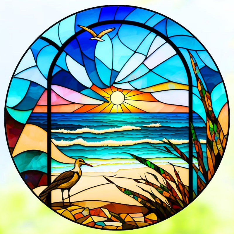 Seaside - Full Round Drill Diamond Painting 30*30CM