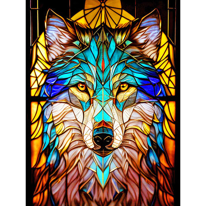 Wolf - Full Round Drill Diamond Painting 30*40CM
