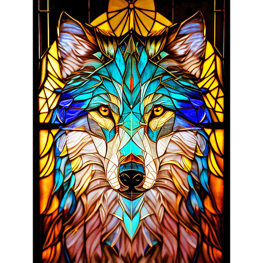 Wolf - Full Round Drill Diamond Painting 30*40CM