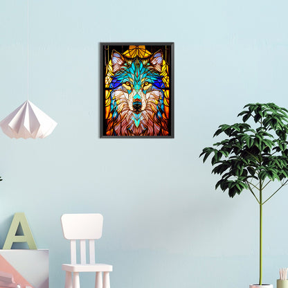 Wolf - Full Round Drill Diamond Painting 30*40CM