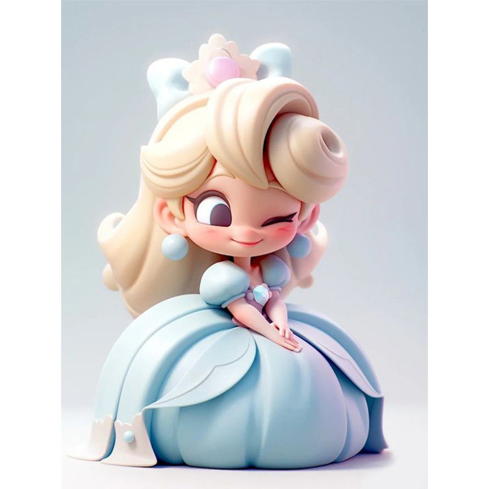 Princess Cinderella - Full Square Drill Diamond Painting 30*40CM