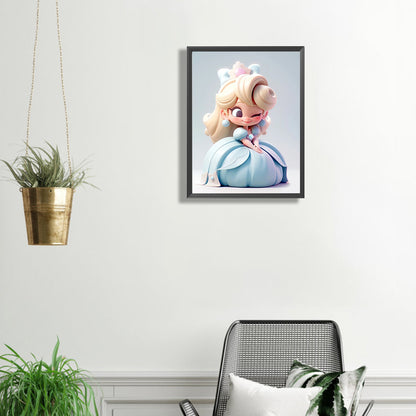 Princess Cinderella - Full Square Drill Diamond Painting 30*40CM