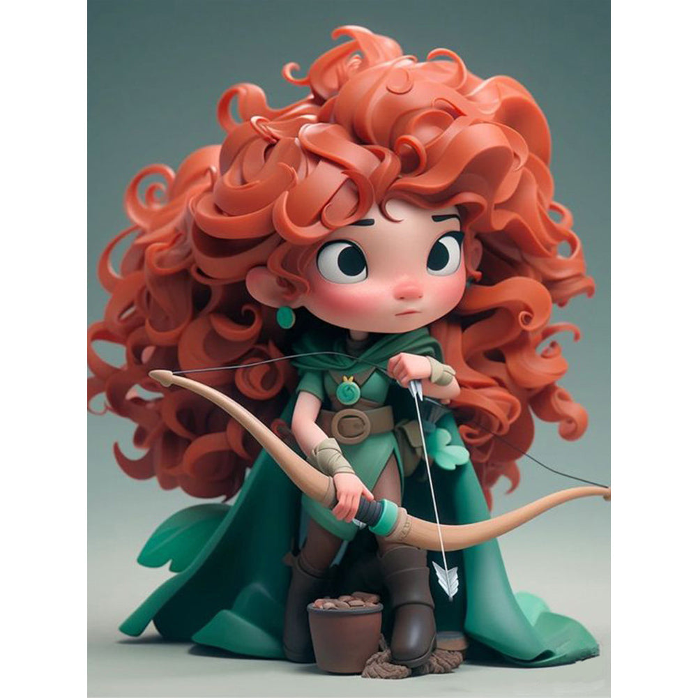 Princess Melida - Full Square Drill Diamond Painting 30*40CM