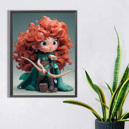 Princess Melida - Full Square Drill Diamond Painting 30*40CM