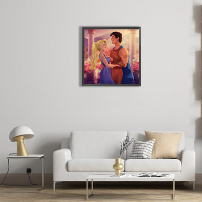 Princess And Prince - Full Round Drill Diamond Painting 30*30CM