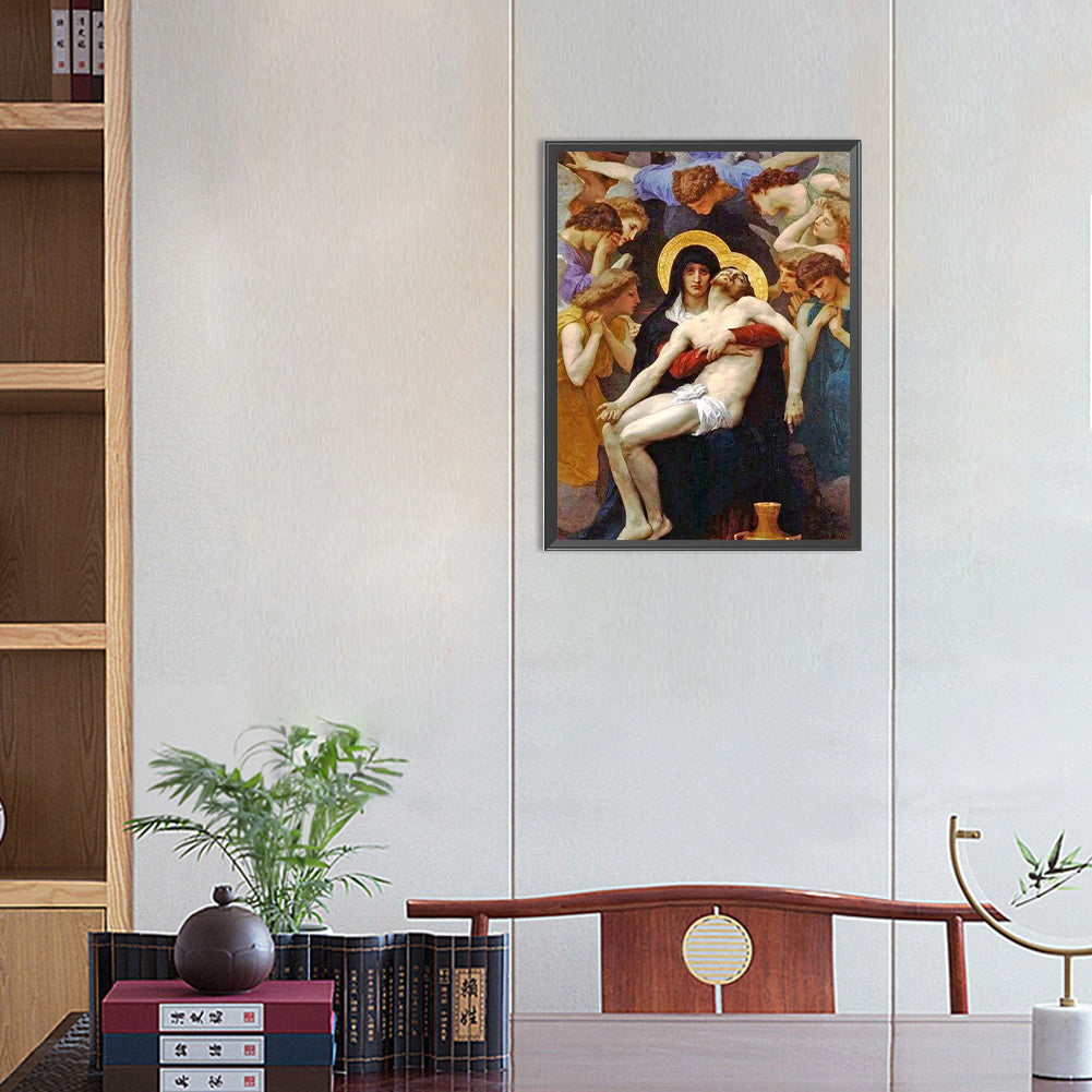 Religion - Full Round Drill Diamond Painting 30*40CM
