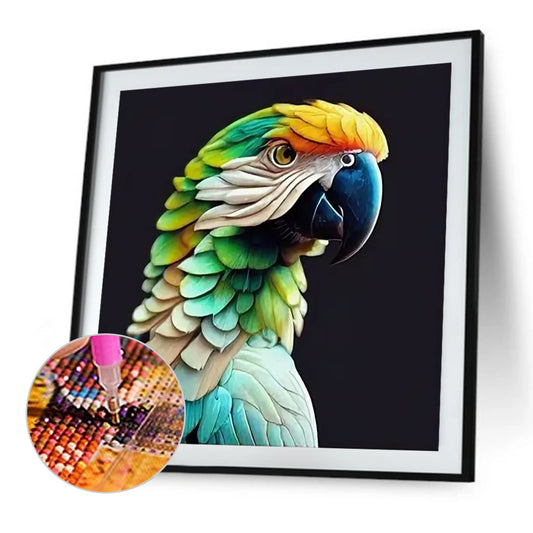 Parrot - Full Round Drill Diamond Painting 40*40CM