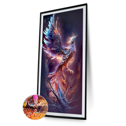 Soaring Phoenix - Full Square Drill Diamond Painting 40*80CM
