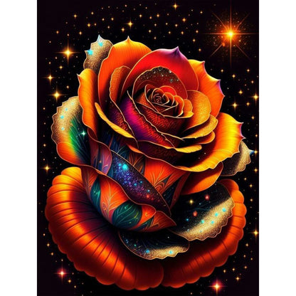 Glitter Rose - Full Round Drill Diamond Painting 30*40CM