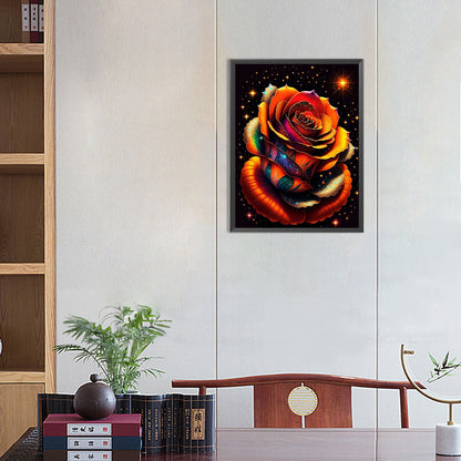 Glitter Rose - Full Round Drill Diamond Painting 30*40CM