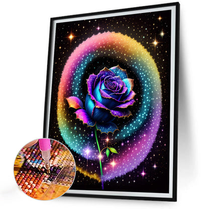 Glitter Rose - Full Round Drill Diamond Painting 30*40CM