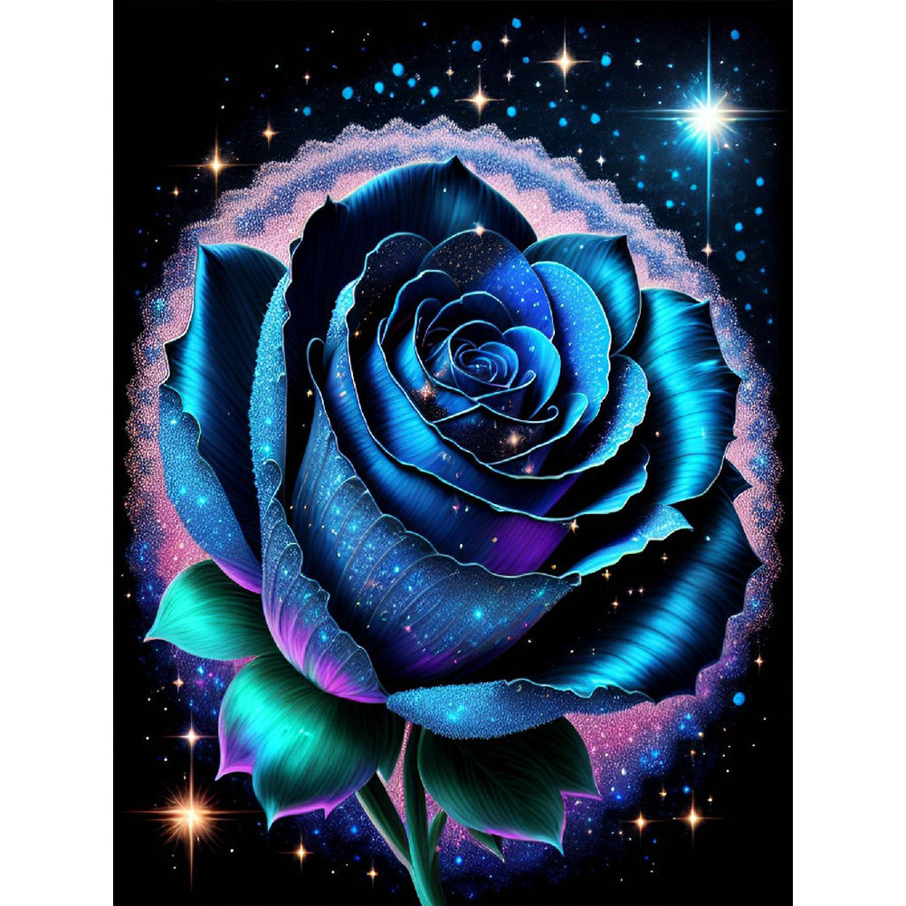 Glitter Rose - Full Round Drill Diamond Painting 30*40CM