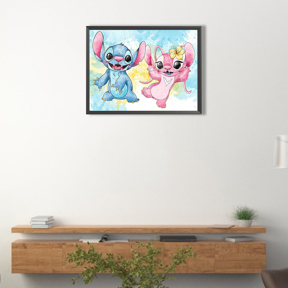 Stitch - Full Round Drill Diamond Painting 40*30CM