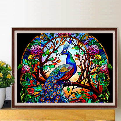 Garden Glass Painting - Full Round Drill Diamond Painting 40*30CM