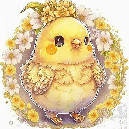 Chick - Full Round Drill Diamond Painting 30*30CM