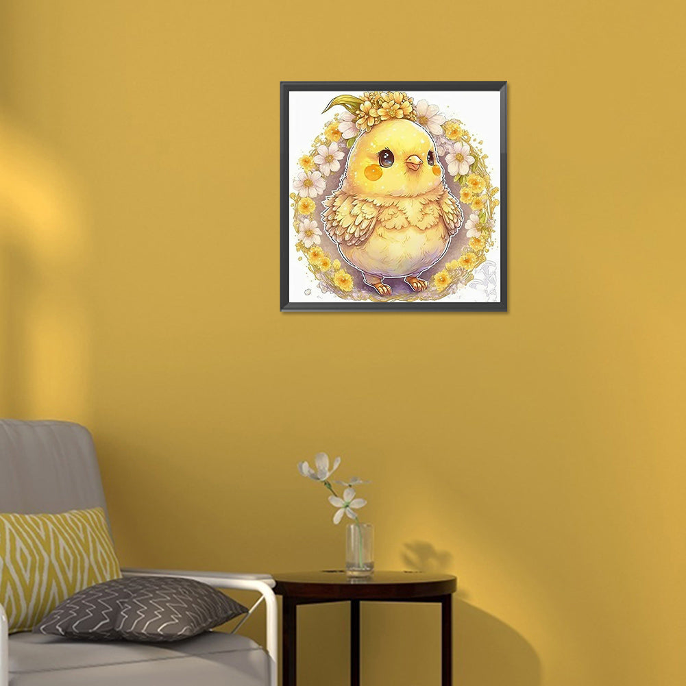 Chick - Full Round Drill Diamond Painting 30*30CM