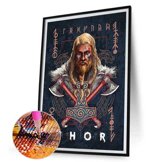Thor - Full Round Drill Diamond Painting 30*45CM