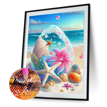 Dream Beach - Full Round Drill Diamond Painting 30*40CM