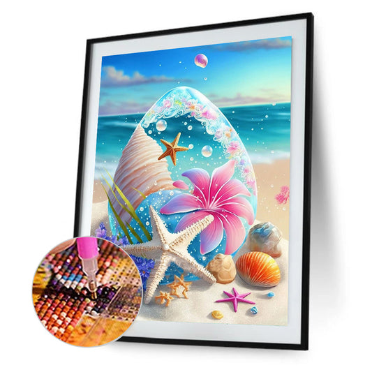 Dream Beach - Full Round Drill Diamond Painting 30*40CM