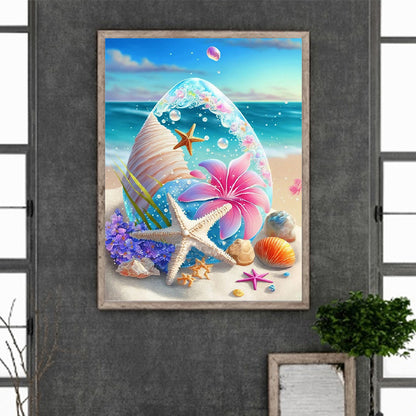 Dream Beach - Full Round Drill Diamond Painting 30*40CM