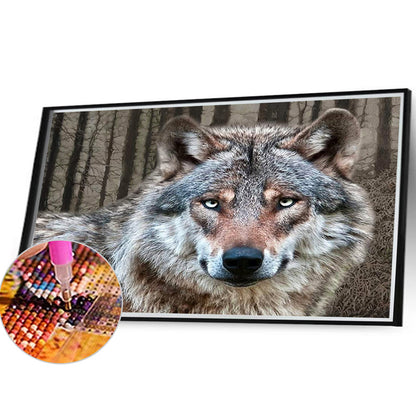 Wolf - Full Round Drill Diamond Painting 40*30CM