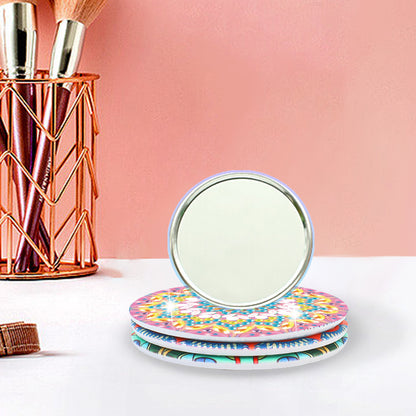 3pcs Crystal Diamond Mirror Portable DIY Art Craft Set Datura for Adult and Kids