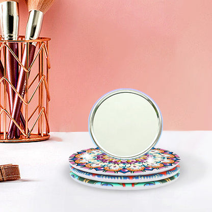 3pcs Crystal Diamond Mirror Portable DIY Art Craft Set Datura for Adult and Kids