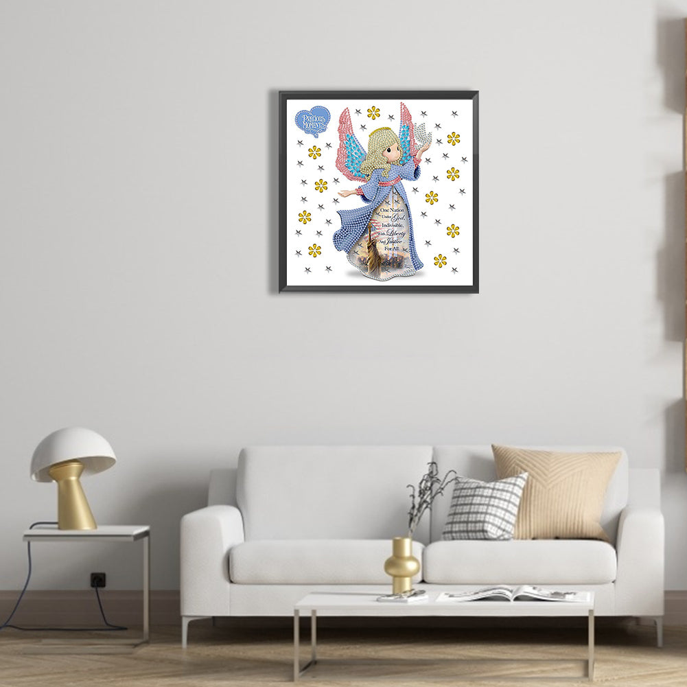 Precious Memory Doll - Special Shaped Drill Diamond Painting 30*30CM