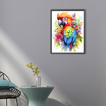 Parrot - Full Round Drill Diamond Painting 40*50CM