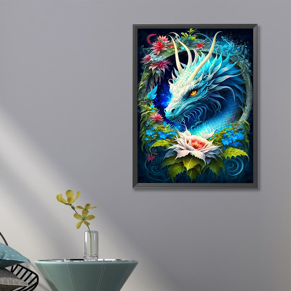 Domineering Dragon - Full Round Drill Diamond Painting 40*60CM