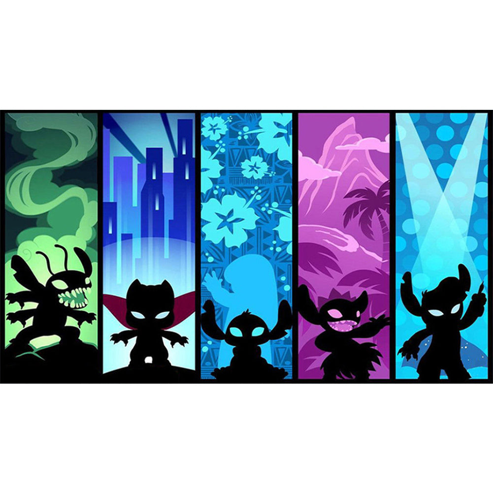 Stitch - Full Round Drill Diamond Painting 45*25CM