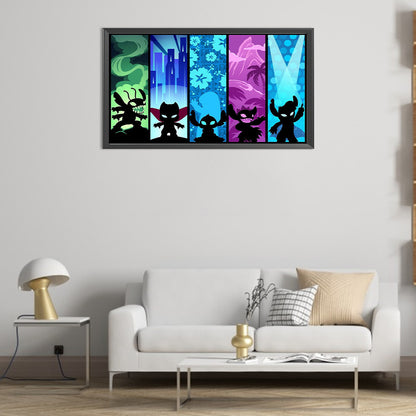 Stitch - Full Round Drill Diamond Painting 45*25CM