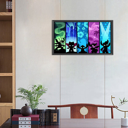 Stitch - Full Round Drill Diamond Painting 45*25CM