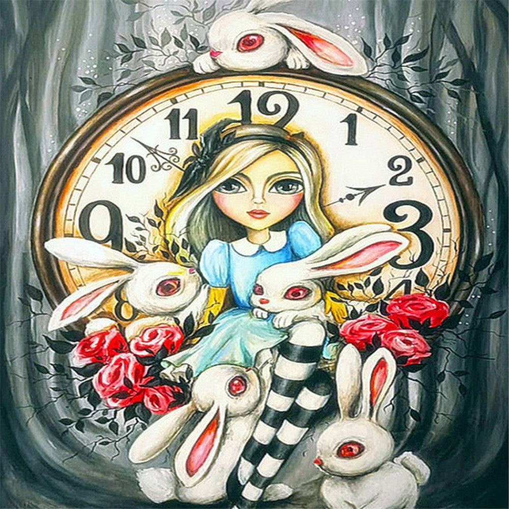 Alice - Full Round Drill Diamond Painting 30*40CM