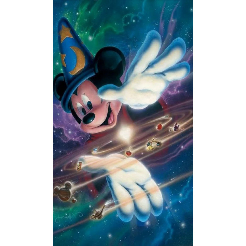 Disney Mickey - Full Round Drill Diamond Painting 40*70CM